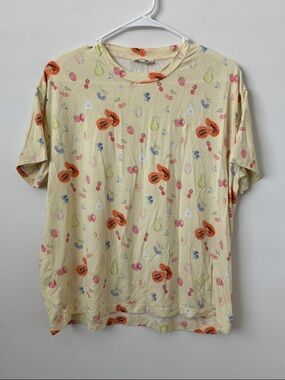 Djerf Avenue Go Slow Tee Fruit Size: XS